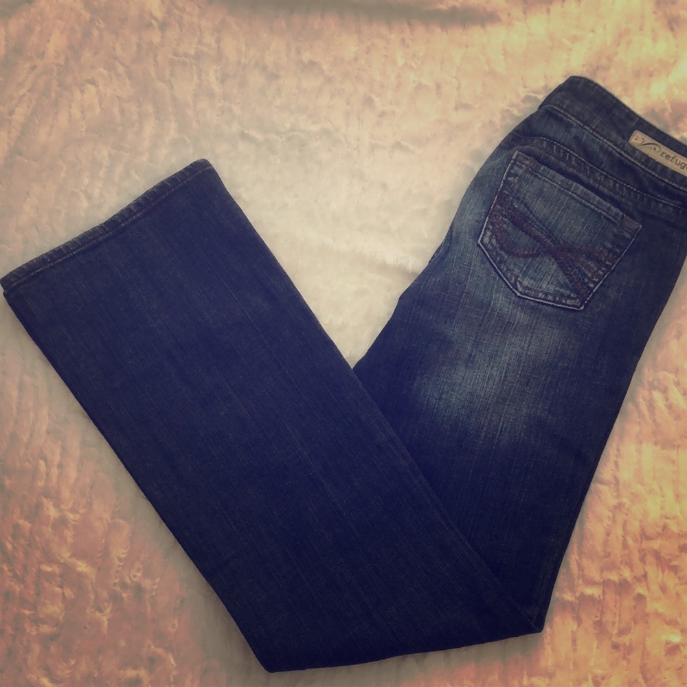 Boot Cut Denim Jeans